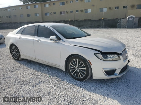 2017 Lincoln MKZ Hybrid Select with VIN 3LN6L5LU8HR647802, listed as a Copart auction lot 50309685 with 105,276 mi miles and Salvage title. Bid and sale history available at DreamBid. Image 4.