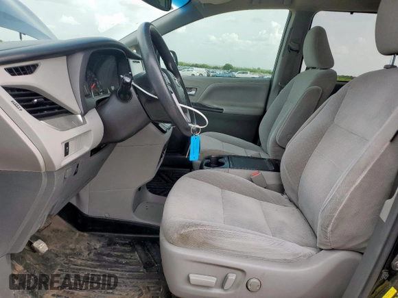2017 Toyota Sienna LE Auto Access Seat with VIN 5TDKZ3DC3HS874582, listed as a Copart auction lot 63383915 with 155,743 mi miles and Salvage title. Bid and sale history available at DreamBid. Image 7.