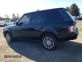 2011 Land Rover Range Rover HSE with VIN SALME1D40BA358243, listed as a Copart auction lot 46345975 with 185,095 mi miles and Salvage title. Bid and sale history available at DreamBid. Image 2.