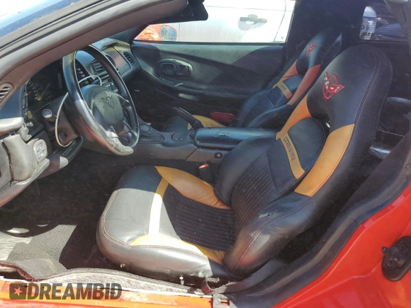 2002 Chevrolet Corvette with VIN 1G1YY22G825118684, listed as a Copart auction lot 76702164 with 0 mi miles and Non Repairable. Bid and sale history available at carsss.com. Image 7.