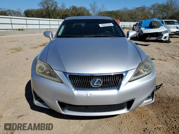 2011 Lexus IS 250 with VIN JTHBF5C22B2100513, listed as a Copart auction lot 49223335 with 224,006 mi miles and Salvage Title. Bid and sale history available at DreamBid. Image 5.