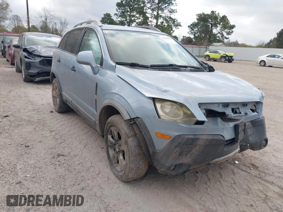 2013 Chevrolet Captiva Sport LS with VIN 3GNAL2EKXDS620247, listed as a IAAI auction lot 41826396 with 180,407 mi miles and . Bid and sale history available at carsss.com. Image 1.