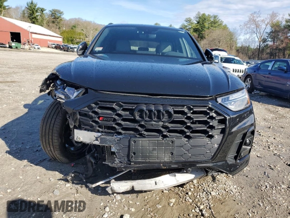 2022 Audi SQ5 Premium Plus with VIN WA1B4AFYXN2116361, listed as a Copart auction lot 51006964 with 10,145 mi miles and . Bid and sale history available at DreamBid. Image 5.