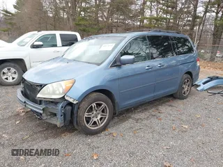 2008 Honda Odyssey EX-L with VIN 5FNRL38678B092343, listed as a IAAI auction lot 40974522 with 209,280 mi miles and . Bid and sale history available at DreamBid. Image 18.