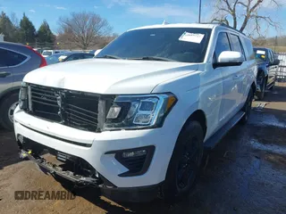 2018 Ford Expedition Max XLT with VIN 1FMJK1JT8JEA40906, listed as a IAAI auction lot 41657433 with 151,364 mi miles and . Bid and sale history available at DreamBid. Image 2.