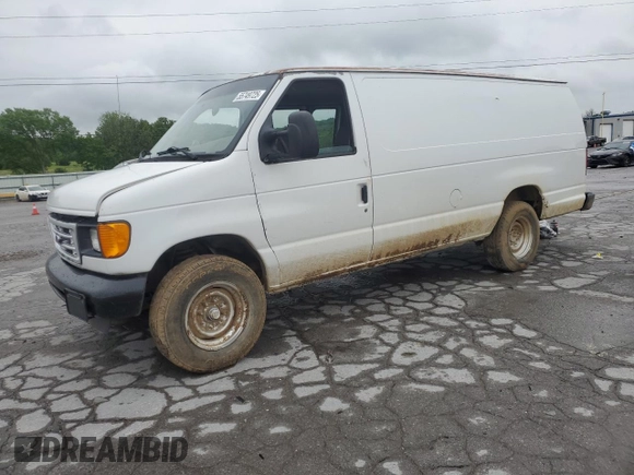 2006 Ford Econoline Cargo with VIN 1FTSS34L66DA48211, listed as a Copart auction lot 55749725 with 248,554 mi miles and Salvage title. Bid and sale history available at DreamBid. Image 1.