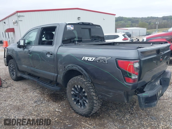 2021 Nissan Titan Pro-4X with VIN 1N6AA1ED3MN531332, listed as a IAAI auction lot 41918065 with 125,323 mi miles and . Bid and sale history available at DreamBid. Image 6.