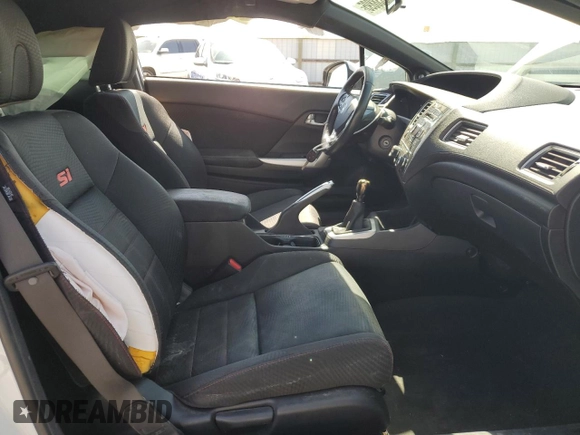 2013 Honda Civic Si with VIN 2HGFG4A59DH705373, listed as a Copart auction lot 55638895 with 125,693 mi miles and Salvage title. Bid and sale history available at DreamBid. Image 7.