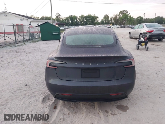 2024 Tesla Model 3 with VIN 5YJ3E1EA0RF748588, listed as a IAAI auction lot 41900733 with 2,547 mi miles. Bid and sale history available at carsss.com. Image 17.