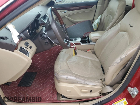 2008 Cadillac CTS RWD w/1SB with VIN 1G6DV57V980166047, listed as a Copart auction lot 45793705 with 157,281 mi miles and Salvage Title. Bid and sale history available at carsss.com. Image 7.