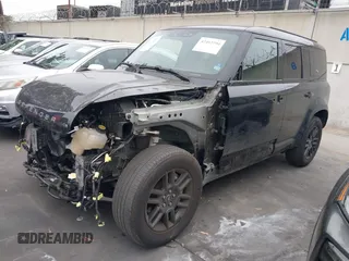 2023 Land Rover Defender X-Dynamic SE with VIN SALE2EEU9P2170194, listed as a IAAI auction lot 42402794 with 22,943 mi miles and . Bid and sale history available at DreamBid. Image 23.