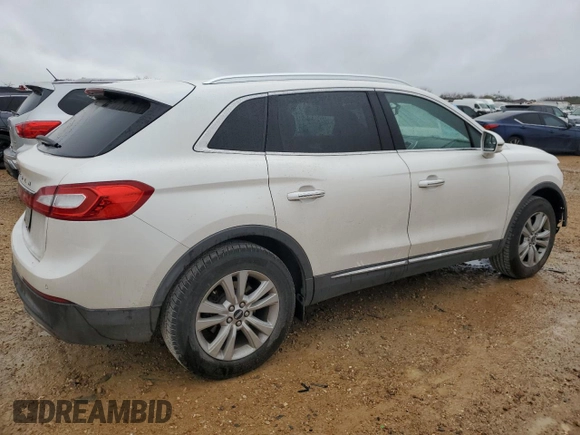 2016 Lincoln MKX Premiere with VIN 2LMTJ6JR0GBL22804, listed as a Copart auction lot 44699535 with 75,614 mi miles and Salvage Title. Bid and sale history available at carsss.com. Image 3.