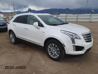 2018 Cadillac XT5 FWD with VIN 1GYKNARSXJZ223593, listed as a Copart auction lot 54414045 with 48,097 mi miles and Salvage title. Bid and sale history available at DreamBid. Image 4.