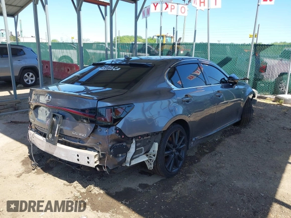 2013 Lexus GS 350 with VIN JTHBE1BL3D5017468, listed as a IAAI auction lot 42124528 with 125,337 mi miles and . Bid and sale history available at DreamBid. Image 4.