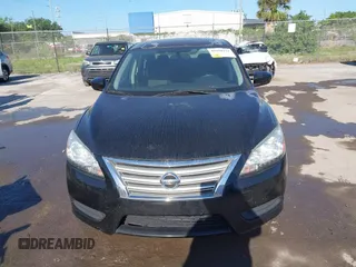 2015 Nissan Sentra SV with VIN 3N1AB7AP2FY290827, listed as a IAAI auction lot 41950334 with 162,224 mi miles. Bid and sale history available at carsss.com. Image 6.
