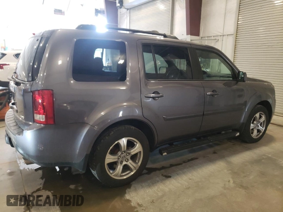 2014 Honda Pilot EX-L with VIN 5FNYF4H52EB004049, listed as a Copart auction lot 55529765 with 149,406 mi miles and Salvage Title. Bid and sale history available at DreamBid. Image 3.