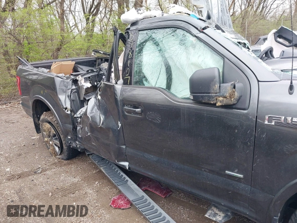 2017 Ford F-150 XL with VIN 1FTEW1EG0HFB78127, listed as a IAAI auction lot 41921032 with Not Provided miles. Bid and sale history available at carsss.com. Image 18.