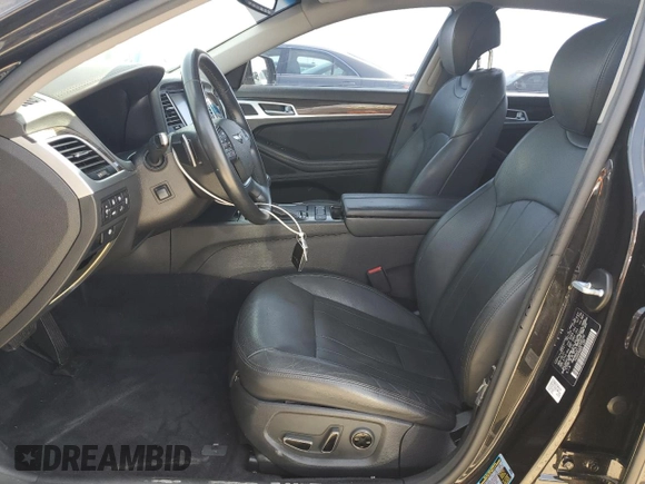 2018 Genesis G80 3.8L z VIN KMHGN4JE1JU265162, wystawiony jako Copart lot #54586385 z przebiegiem 142 247 mil mil oraz Tytuł czysty. Historia ofert i sprzedaży dostępna na DreamBid. Obrazek 7.