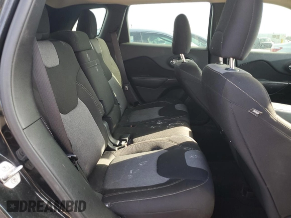 2015 Jeep Cherokee Sport with VIN 1C4PJMAB0FW773656, listed as a Copart auction lot 45496485 with 201,241 mi miles and Salvage Title. Bid and sale history available at carsss.com. Image 11.