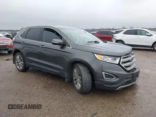 2018 Ford Edge Titanium with VIN 2FMPK4K94JBC51062, listed as a IAAI auction lot 41542533 with 76,652 mi miles. Bid and sale history available at carsss.com. Image 1.