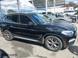 2021 BMW X3 sDrive30i with VIN 5UXTY3C07M9G14775, listed as a IAAI auction lot 41765728 with 54,612 mi miles. Bid and sale history available at carsss.com. Image 14.
