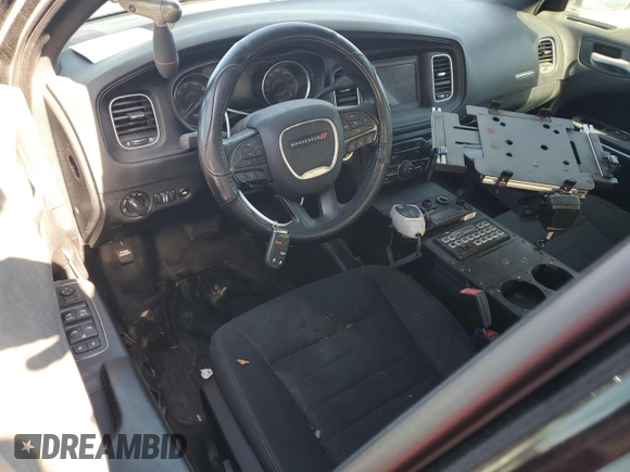 2018 Dodge Charger Police with VIN 2C3CDXKT9JH249108, listed as a Copart auction lot 50931725 with Not Provided miles and Salvage Title. Bid and sale history available at carsss.com. Image 8.