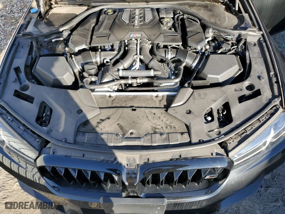 2023 BMW M5 with VIN WBS83CH07PCL16321, listed as a Copart auction lot 69708574 with 11,083 mi miles and Salvage Title. Bid and sale history available at carsss.com. Image 12.