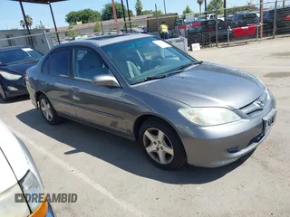 2004 Honda Civic EX z VIN 2HGES26764H533120, wystawiony jako IAAI lot #42506175 z przebiegiem 158 499 mil mil oraz . Historia ofert i sprzedaży dostępna na DreamBid. Obrazek 1.
