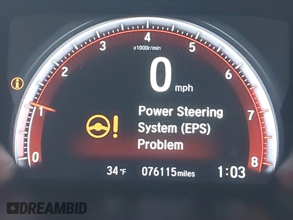 2018 Honda Civic Si with VIN 2HGFC1E50JH706377, listed as a IAAI auction lot 41384413 with 76,115 mi miles and . Bid and sale history available at DreamBid. Image 16.