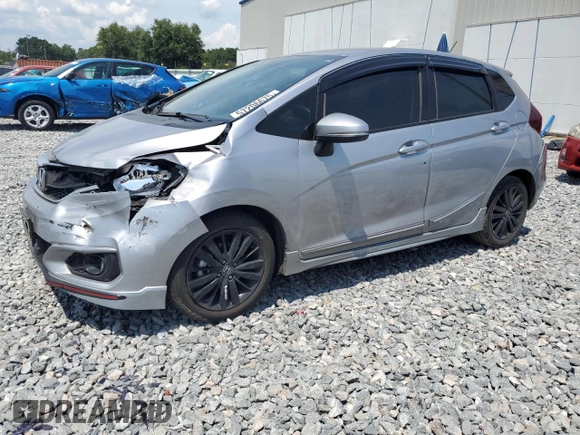2018 Honda Fit Sport z VIN 3HGGK5H68JM736263, wystawiony jako Copart lot #57206675 z przebiegiem 25 494 mil mil oraz Szkoda całkowita • Salvage title. Historia ofert i sprzedaży dostępna na DreamBid. Obrazek 1.