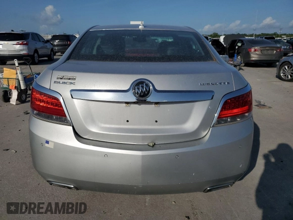 2013 Buick LaCrosse Leather с VIN 1G4GC5E36DF294329, выставлен на аукционе Copart как лот 59966255 с пробегом Не указан миль и Списание • Salvage title. История ставок и продаж доступна на DreamBid. Изображение 6.