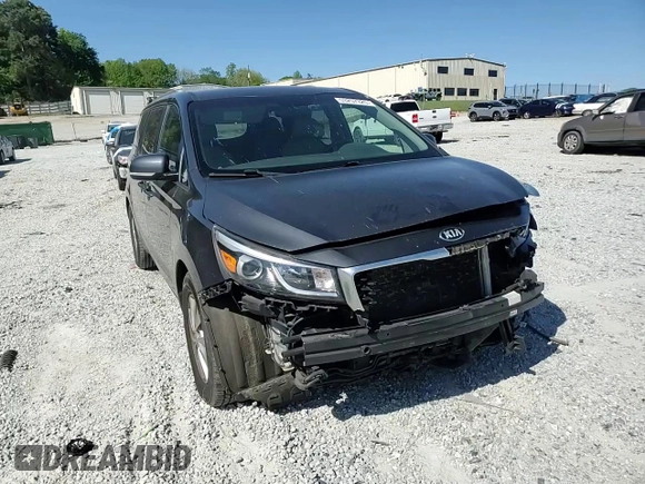 2017 Kia Sedona LX with VIN KNDMB5C12H6283197, listed as a Copart auction lot 53257325 with 140,440 mi miles and Salvage Title. Bid and sale history available at DreamBid. Image 12.