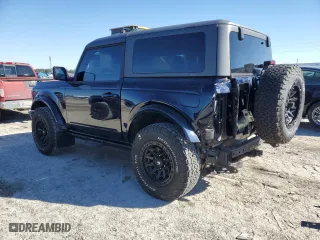 2021 Ford Bronco with VIN 1FMDE5AH1MLA74063, listed as a Copart auction lot 42018965 with 66,760 mi miles and Non Repairable. Bid and sale history available at carsss.com. Image 2.