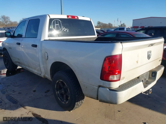 2010 Dodge Ram 1500 SLT with VIN 1D7RB1CP5AS249924, listed as a IAAI auction lot 41486732 with 247,648 mi miles. Bid and sale history available at carsss.com. Image 3.