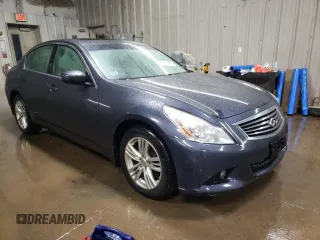2011 Infiniti G25 x with VIN JN1DV6AR6BM452021, listed as a Copart auction lot 81145494 with 106,551 mi miles and Salvage Title. Bid and sale history available at DreamBid. Image 4.
