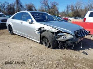2010 Mercedes-Benz S-Class S 550 with VIN WDDNG8GB3AA317389, listed as a IAAI auction lot 41922862 with 219,260 mi miles. Bid and sale history available at carsss.com. Image 1.