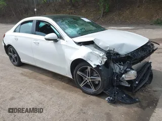 2021 Mercedes-Benz A 220 with VIN W1K3G4FB9MJ316415, listed as a IAAI auction lot 42377922 with 10,171 mi miles and . Bid and sale history available at DreamBid. Image 1.