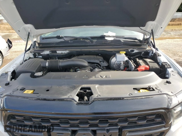 2022 Ram 1500 Big Horn with VIN 1C6RREMTXNN382389, listed as a Copart auction lot 89004415 with 28,697 mi miles and Salvage Title. Bid and sale history available at carsss.com. Image 11.