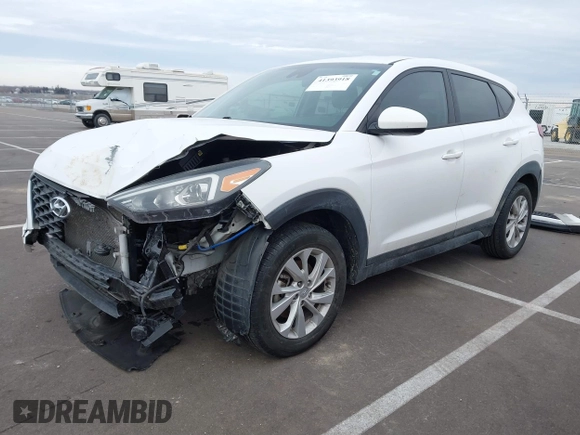 2020 Hyundai Tucson SE with VIN KM8J2CA41LU213551, listed as a IAAI auction lot 41393918 with 68,142 mi miles. Bid and sale history available at carsss.com. Image 20.