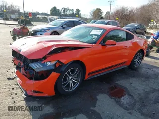 2016 Ford Mustang EcoBoost z VIN 1FA6P8TH1G5304916, wystawiony jako IAAI lot #41588736 z przebiegiem 55 284 mil mil oraz . Historia ofert i sprzedaży dostępna na DreamBid. Obrazek 2.