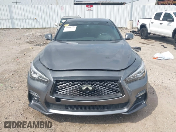 2021 Infiniti Q50 Sensory with VIN JN1EV7CP5MM703829, listed as a IAAI auction lot 41951117 with 60,314 mi miles and . Bid and sale history available at DreamBid. Image 13.