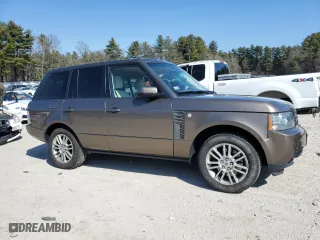 2011 Land Rover Range Rover HSE with VIN SALME1D41BA347400, listed as a Copart auction lot 48961415 with 123,814 mi miles and Clean Title. Bid and sale history available at carsss.com. Image 4.