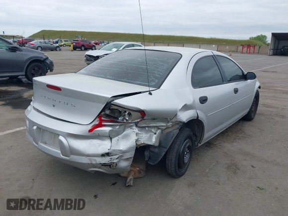 2004 Dodge Stratus SE with VIN 1B3EL36X84N266914, listed as a IAAI auction lot 42067971 with 115,033 mi miles and . Bid and sale history available at DreamBid. Image 6.