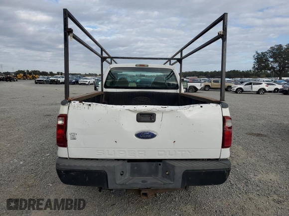 2008 Ford Super Duty F-250 SRW XL with VIN 1FTSX20R48EC09657, listed as a Copart auction lot 89409565 with 0 mi miles and Clean Title. Bid and sale history available at carsss.com. Image 6.