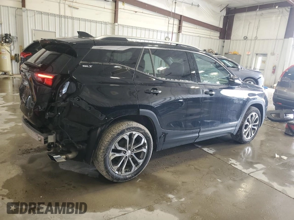 2018 GMC Terrain SLT with VIN 3GKALPEX3JL141602, listed as a Copart auction lot 50344665 with 50,163 mi miles and Clean Title. Bid and sale history available at carsss.com. Image 3.