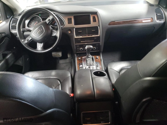 2012 Audi Q7 3.0T S line with VIN WA1DGAFE1CD009562, listed as a Copart auction lot 45904125 with 124,378 mi miles and Salvage Title. Bid and sale history available at carsss.com. Image 8.
