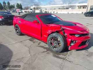 2017 Chevrolet Camaro 1SS with VIN 1G1FF3D78H0210092, listed as a IAAI auction lot 41622312 with 75,297 mi miles. Bid and sale history available at carsss.com. Image 1.