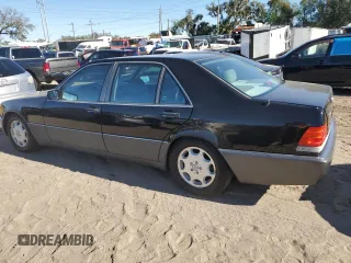 1994 Mercedes-Benz S with VIN WDBGA51EXRA151386, listed as a Copart auction lot 81561754 with 43,224 mi miles and Clean Title. Bid and sale history available at DreamBid. Image 2.