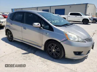 2009 Honda Fit Sport w/Navi with VIN JHMGE88649S008738, listed as a Copart auction lot 53961345 with 282,290 mi miles and Salvage Title. Bid and sale history available at carsss.com. Image 4.