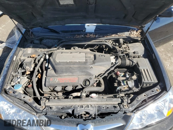 2003 Acura TL Type S with VIN 19UUA56843A072425, listed as a Copart auction lot 46904205 with 0 mi miles and Salvage Title. Bid and sale history available at carsss.com. Image 11.